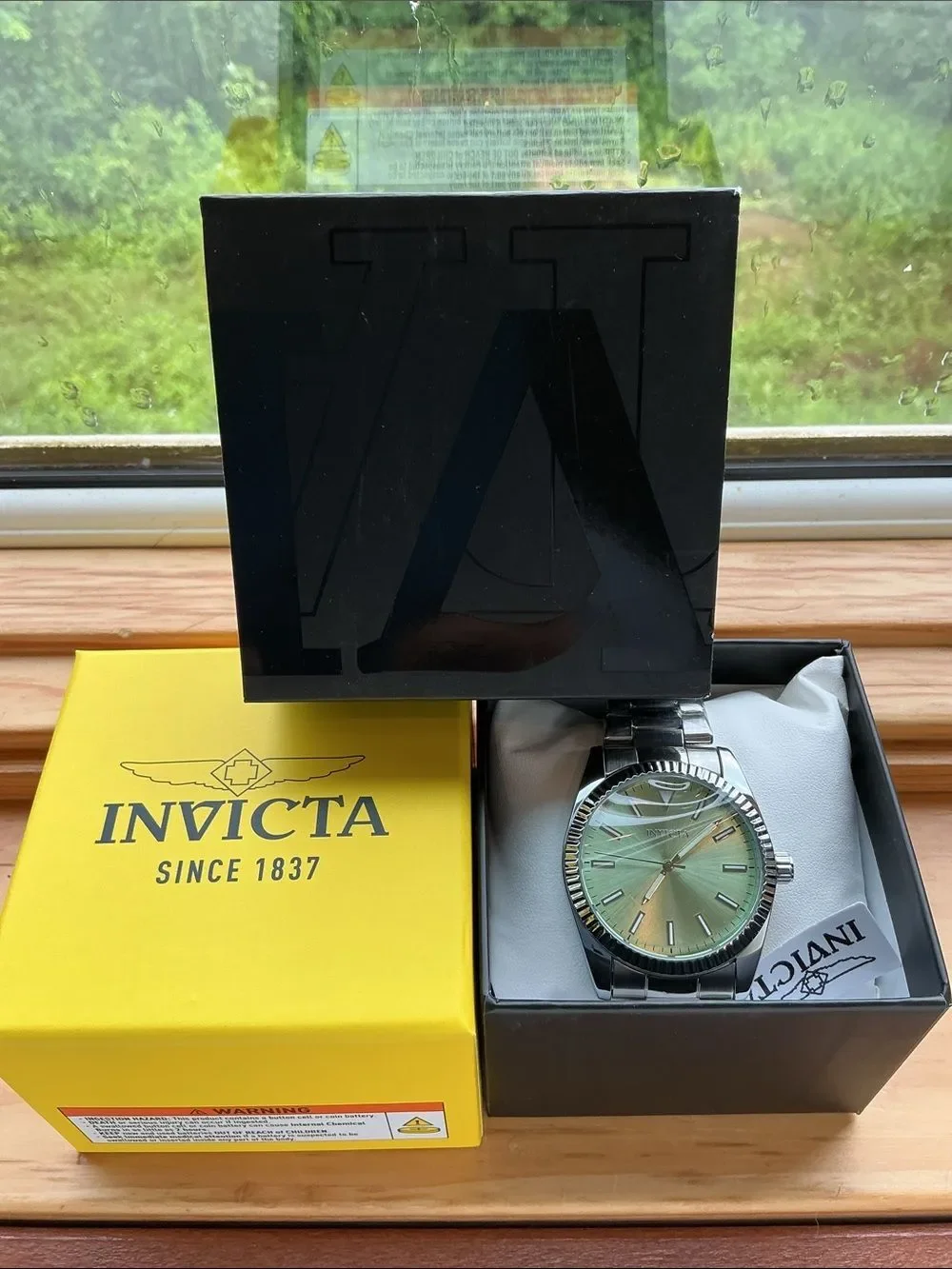Invicta polished stainless